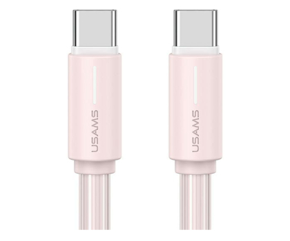 Kabel USAMS Kabel USB-C/USB-C 1m SJ73460W różowy